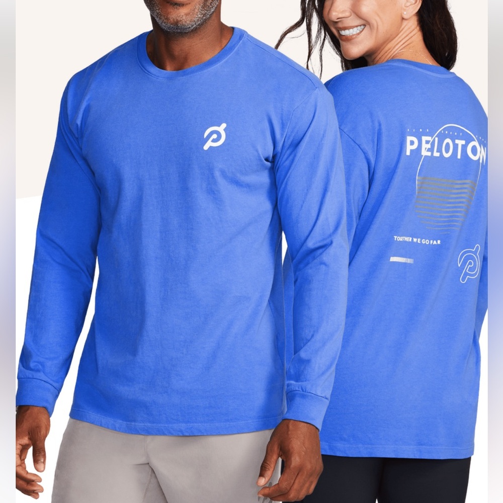 NWT Peloton Unisex Venice Long Sleeve Tee Shirt